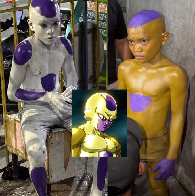 Cười ra nước mắt với màn cosplay Frieza bằng... sơn tường gây bão MXH