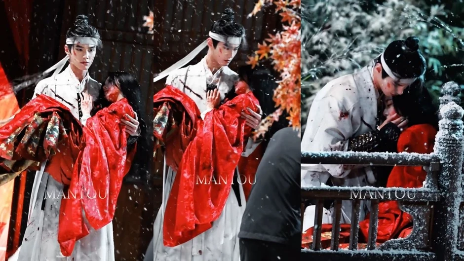 Đám cưới trong tuyết đang viral khắp Trung Quốc