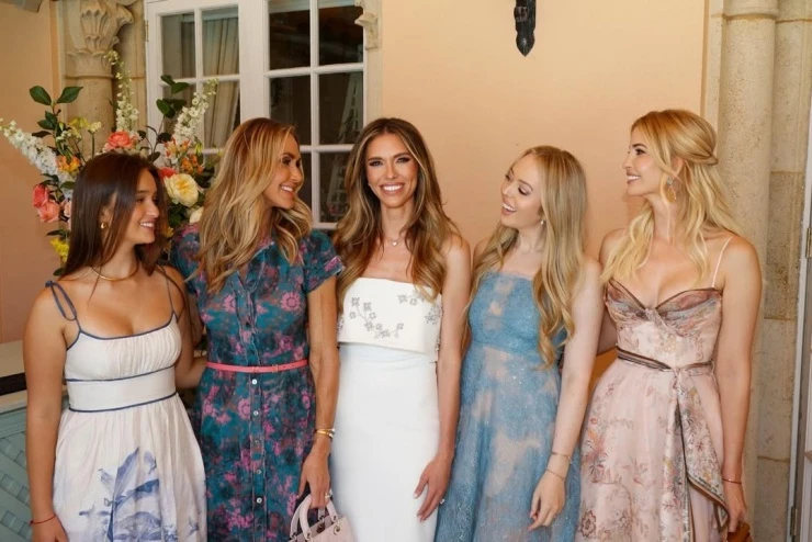 Dàn ái nữ nhà Trump hội tụ trong tiệc trước cưới của chị dâu tương lai