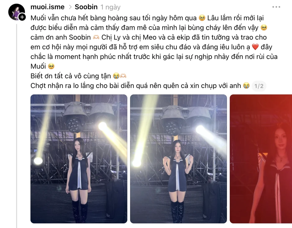 Danh tính nữ dancer “giật spotlight” của SOOBIN, visual lẫn body nét căng