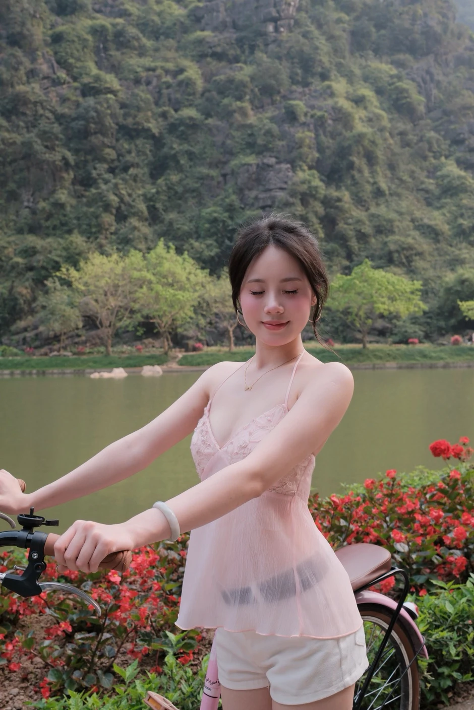 Dạo chơi ở Tuyệt Tình Cốc, bộ ảnh của hot girl bất ngờ viral chóng mặt Dạo chơi ở Tuyệt Tình Cốc, bộ ảnh của hot girl bất ngờ viral chóng mặt