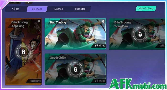 Đấu Trường Huyền Thoại game hành động PvP đa vũ trụ anime