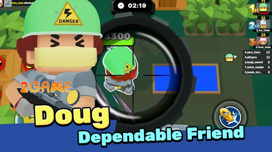 D.D.D.: See Ya in Respawn - Đấu trường súng đạn rực lửa