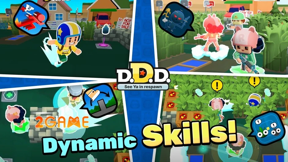 D.D.D.: See Ya in Respawn - Đấu trường súng đạn rực lửa