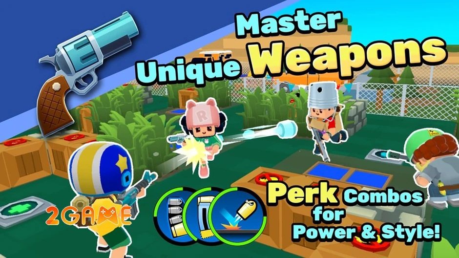 D.D.D.: See Ya in Respawn - Đấu trường súng đạn rực lửa