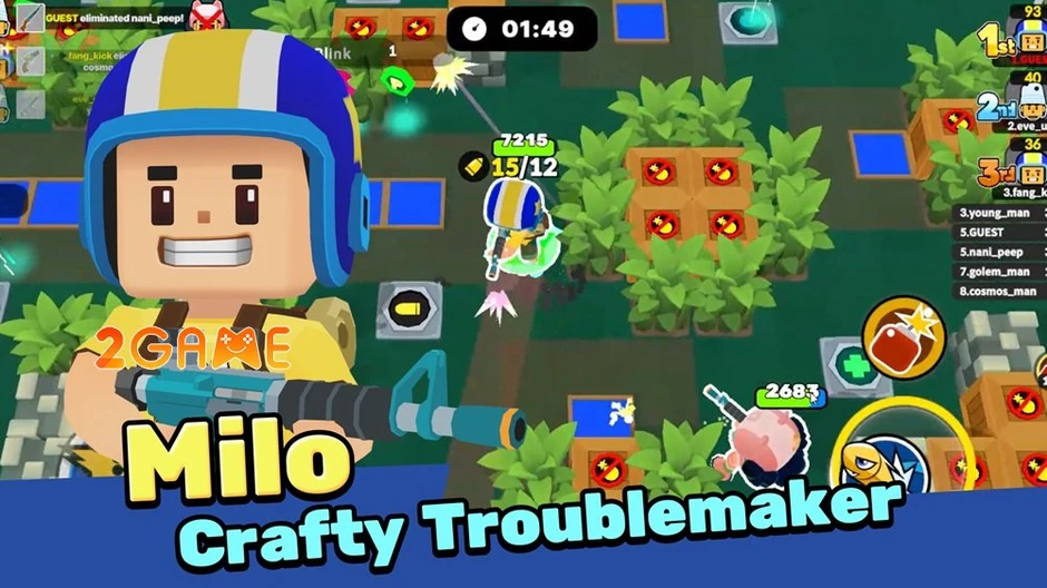 D.D.D.: See Ya in Respawn - Đấu trường súng đạn rực lửa