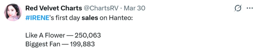 Đệ nhất mỹ nhân IRENE hết thời Đệ nhất mỹ nhân IRENE hết thời