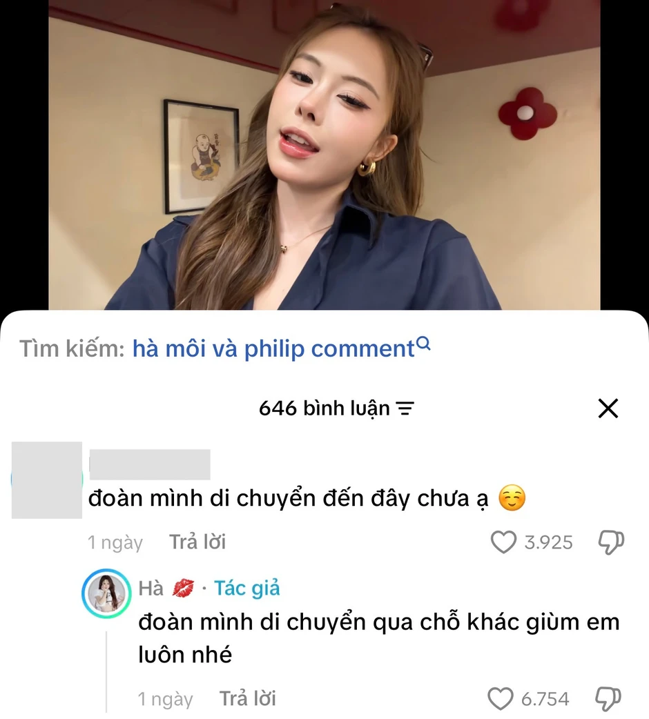 Đến lượt Hà Môi đáp trả căng sau khi bị soi hẹn hò Andree