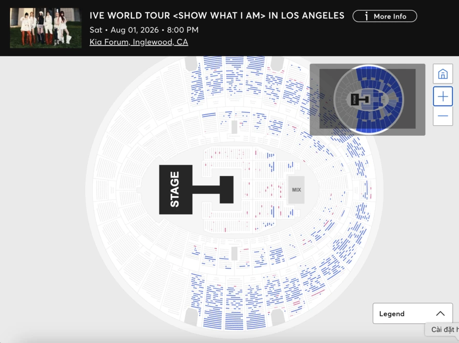 Đến lượt IVE trầy trật bán vé concert, “công chúa Kpop” gánh không nổi chuyến này