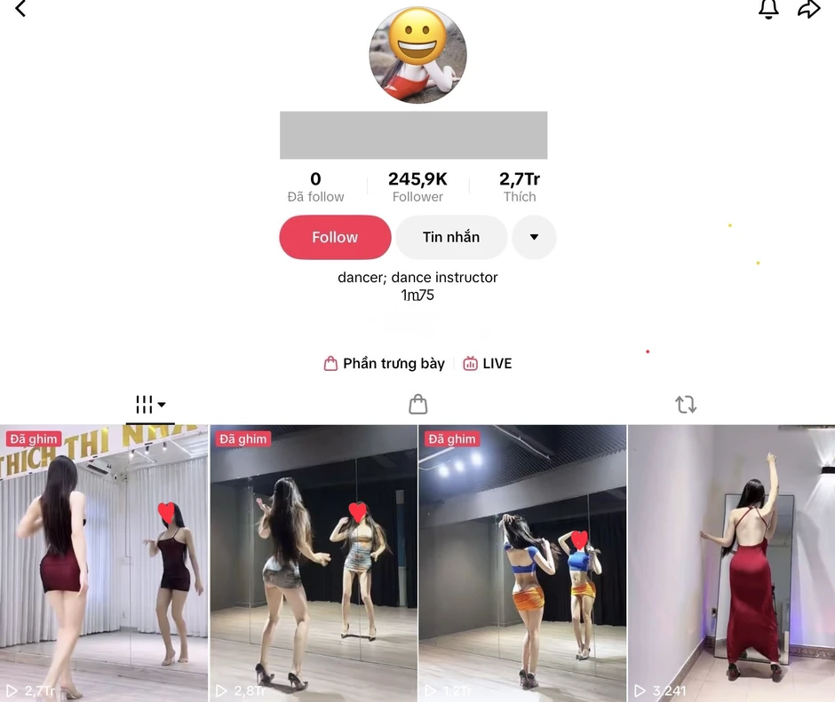 Diện đồ cực ngắn nhảy TikTok, netizen ngán ngẩm "cạn lời" với TikToker mới nổi Diện đồ cực ngắn nhảy TikTok, netizen ngán ngẩm "cạn lời" với TikToker mới nổi