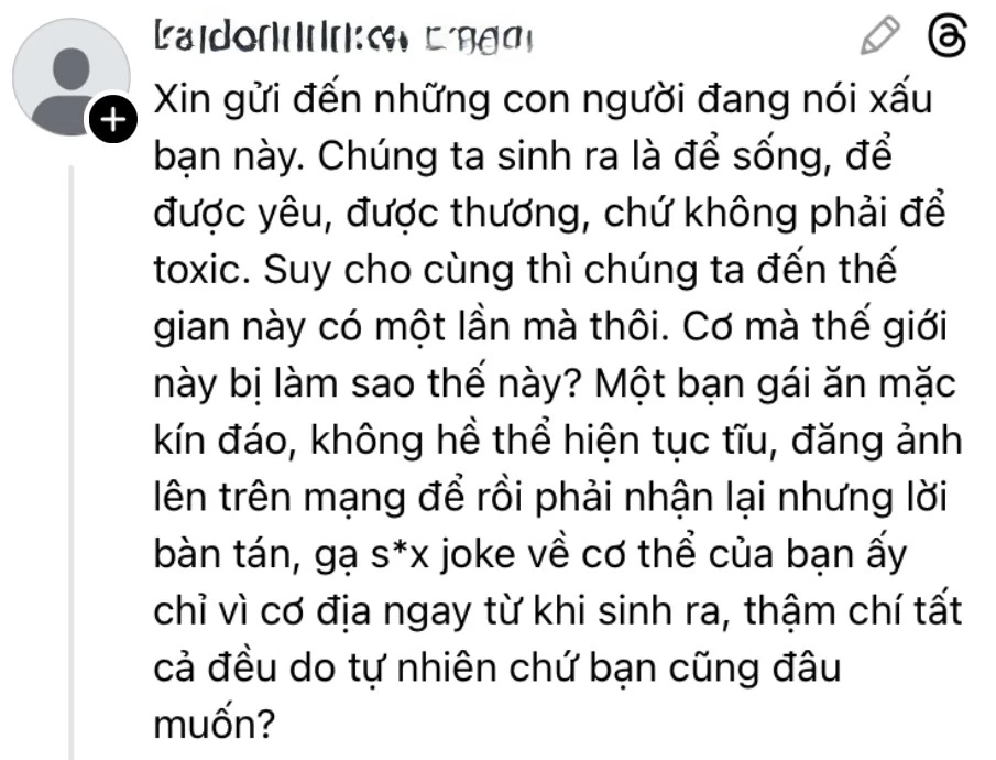 Diện đồ kín đáo đến 90% vẫn không thoát "lời ra tiếng vào", cô gái khóc ròng vì v.ò.ng 1 "quá khổ"