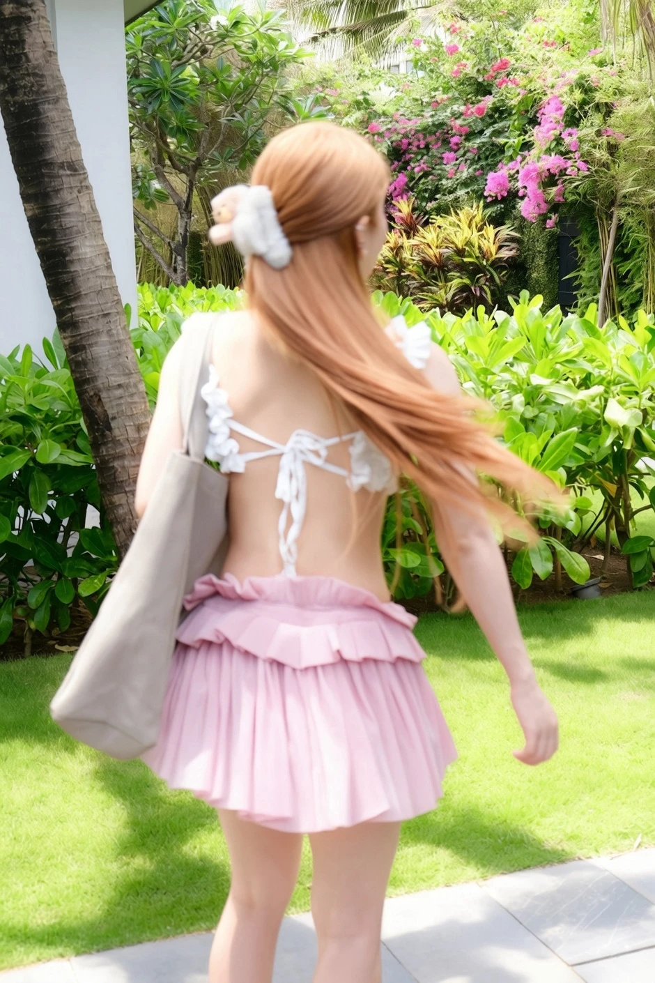 DJ Mie khoe "vòng eo con kiến" nhỏ xíu trong bộ ảnh đi biển mới nhất