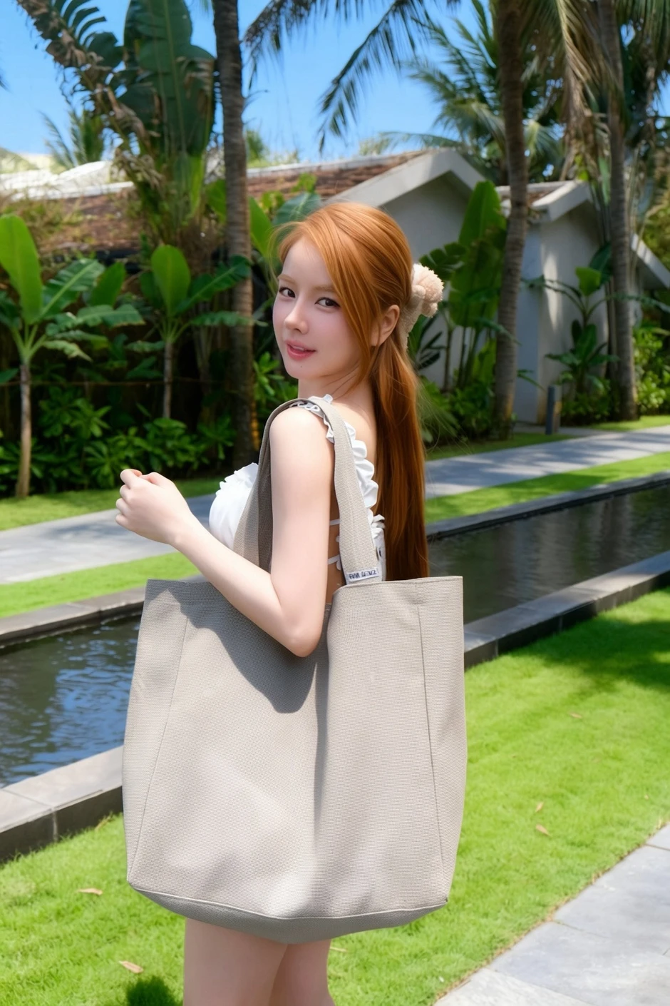 DJ Mie khoe "vòng eo con kiến" nhỏ xíu trong bộ ảnh đi biển mới nhất