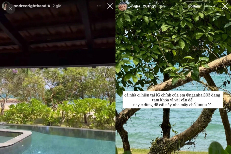 Đoạn clip làm rộ nghi vấn Andree và Hà Môi ở chung resort tại Phú Quốc, thái độ của nam rapper mới đáng ngờ