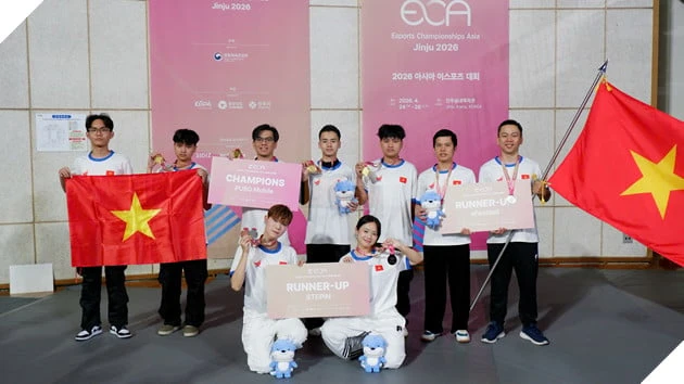 Đoàn Thể Thao Điện Tử Việt Nam Ghi Dấu Ấn Với 4 Huy Chương Tại Giải Thể Thao Điện Tử Châu Á 2026