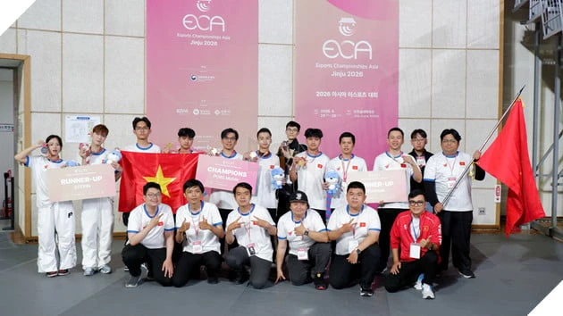 Đoàn Thể Thao Điện Tử Việt Nam Ghi Dấu Ấn Với 4 Huy Chương Tại Giải Thể Thao Điện Tử Châu Á 2026