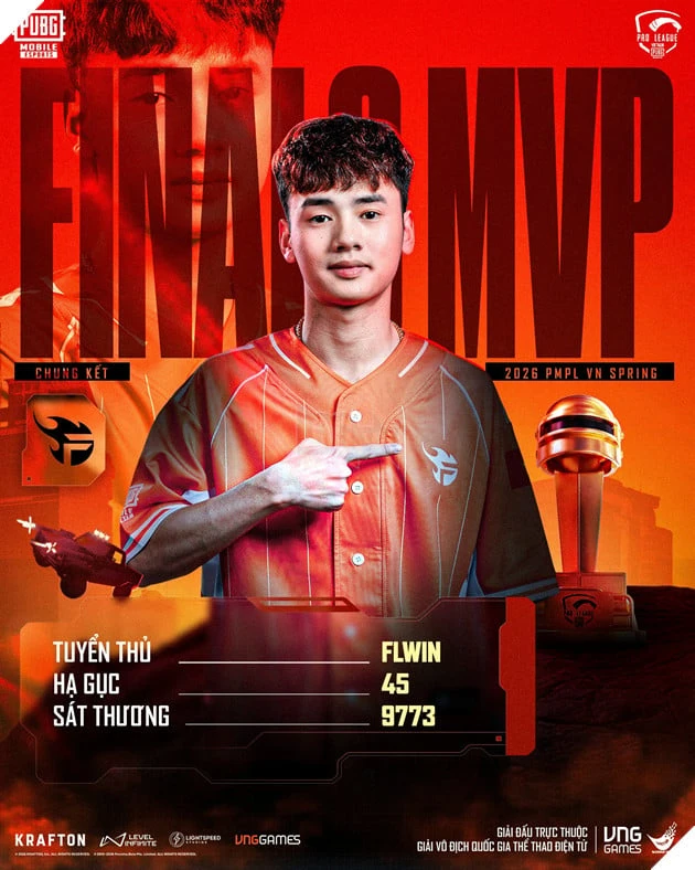 Đội Tuyển Team Flash Vô Địch 2026 PMPL VN Spring