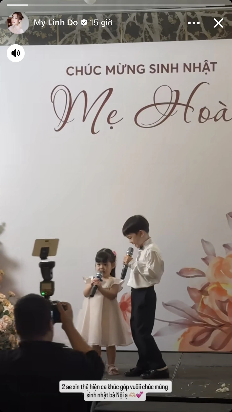 Động thái lạ của Đỗ Mỹ Linh trong sinh nhật mẹ chồng