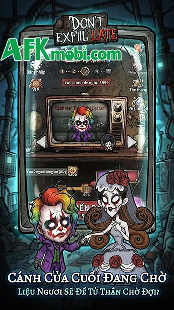 Don't Exfil Late với vòng lập đột nhập, thu thập, chiến đấu và rút lui