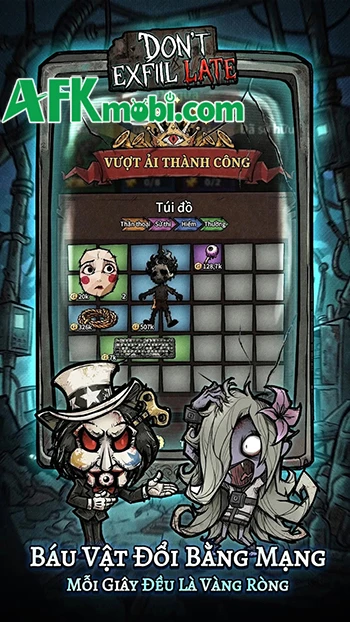 Don't Exfil Late với vòng lập đột nhập, thu thập, chiến đấu và rút lui