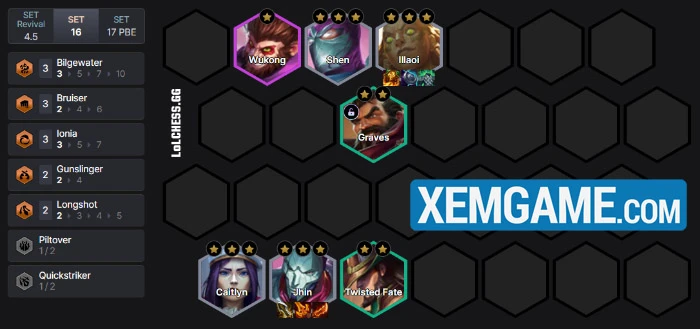 ĐTCL 16.8: Trải nghiệm đội hình mới Jhin T-Hex thú vị