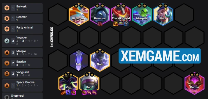 ĐTCL 17.1: Hướng dẫn đội hình Vex 5 vàng, con bài mạnh nhất đầu mùa