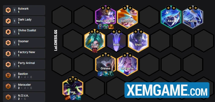 ĐTCL 17.1: Hướng dẫn đội hình Vex 5 vàng, con bài mạnh nhất đầu mùa