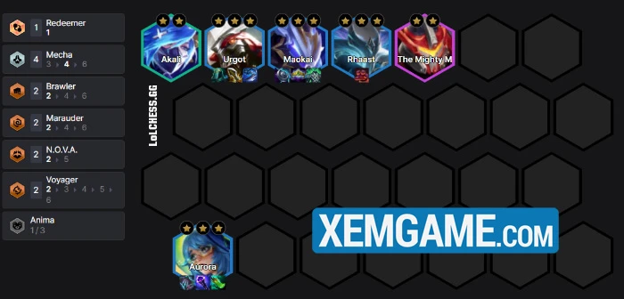 ĐTCL 17.1b: Hé lộ lối chơi Urgot Máy Móc reroll chuẩn nhất