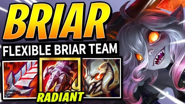 ĐTCL 17.1b: Hướng dẫn đội hình Briar reroll với cách đặt cực dị