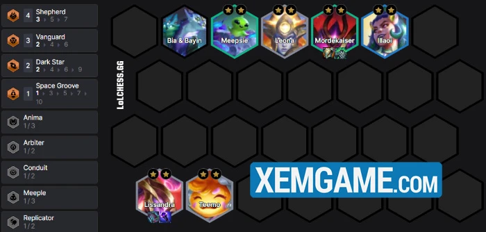 ĐTCL 17.1b: Hướng dẫn đội hình Leblanc Karma Lữ Hành, con bài mới nổi lên sau bản vá