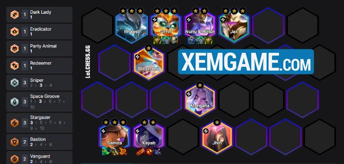 ĐTCL 17.1b: Hướng dẫn đội hình Samira Ornn reroll cực mạnh