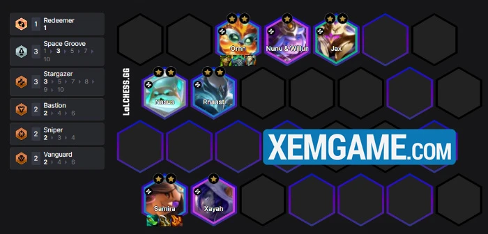 ĐTCL 17.1b: Hướng dẫn đội hình Samira Ornn reroll cực mạnh