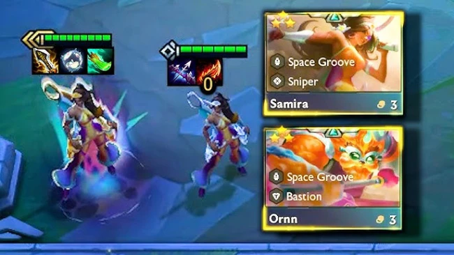 ĐTCL 17.1b: Hướng dẫn đội hình Samira Ornn reroll cực mạnh