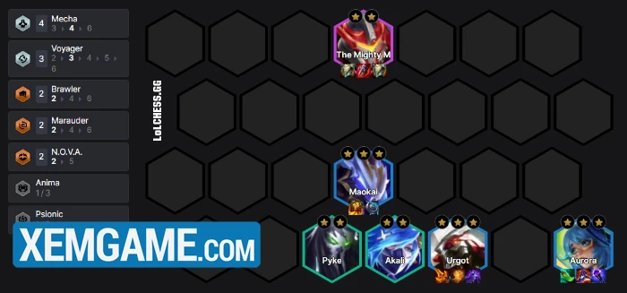 ĐTCL 17.1b: Thử nghiệm với bài Urgor reroll Máy Móc hậu cập nhật