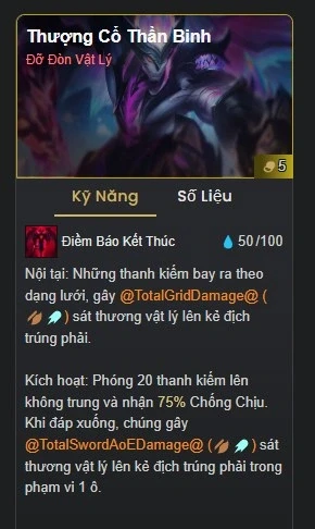 ĐTCL 17.2: Hé lộ tướng 5 vàng được bổ sung cho Tộc Thượng Cổ