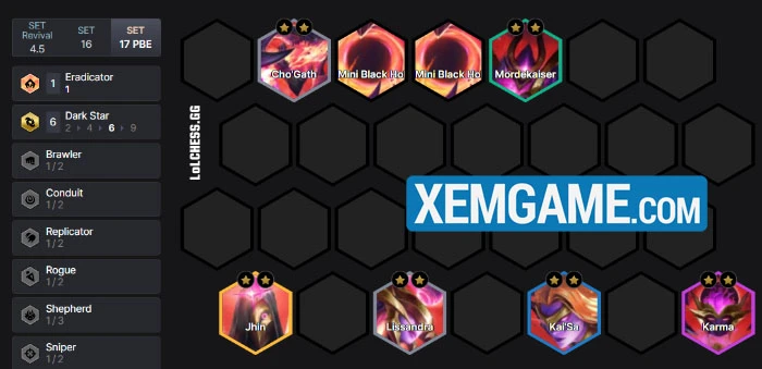 ĐTCL mùa 17: Preview Hắc Tinh - Tộc Hệ lớn với hố đen vũ trụ sẽ chiến đấu như thế nào? ĐTCL mùa 17: Preview Hắc Tinh - Tộc Hệ lớn với hố đen vũ trụ sẽ chiến đấu như thế nào?