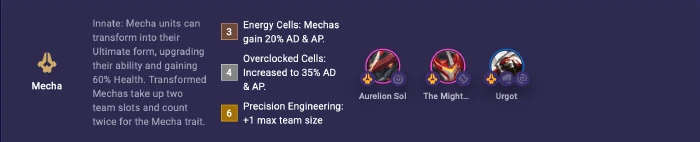 ĐTCL mùa 17: Preview Tộc Máy Móc - chiếm 2 slot đội hình nhưng tướng "khủng" hơn