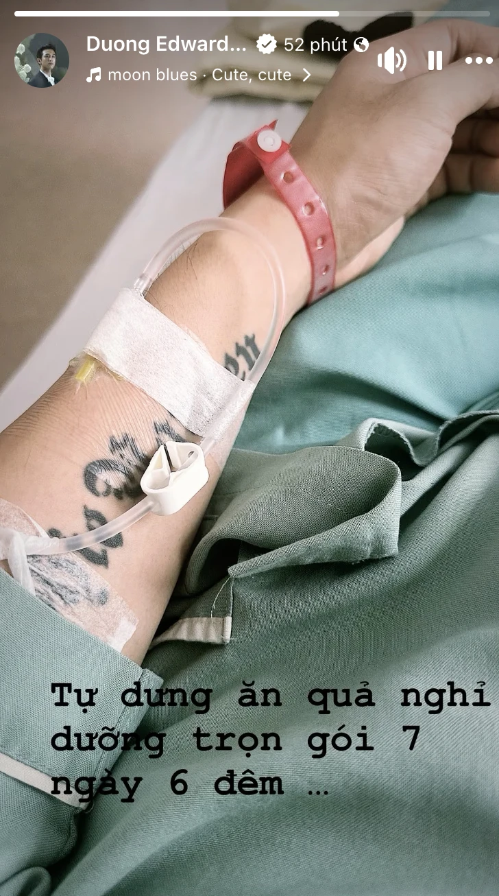 Dương Edward phải nhập viện cấp cứu, ra thông báo quan trọng Dương Edward phải nhập viện cấp cứu, ra thông báo quan trọng