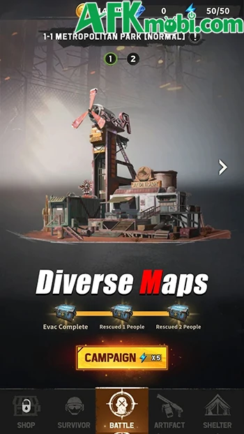 Escape From Zombieville thử thách người chơi tìm kiếm đồ tiếp tế Escape From Zombieville thử thách người chơi tìm kiếm đồ tiếp tế