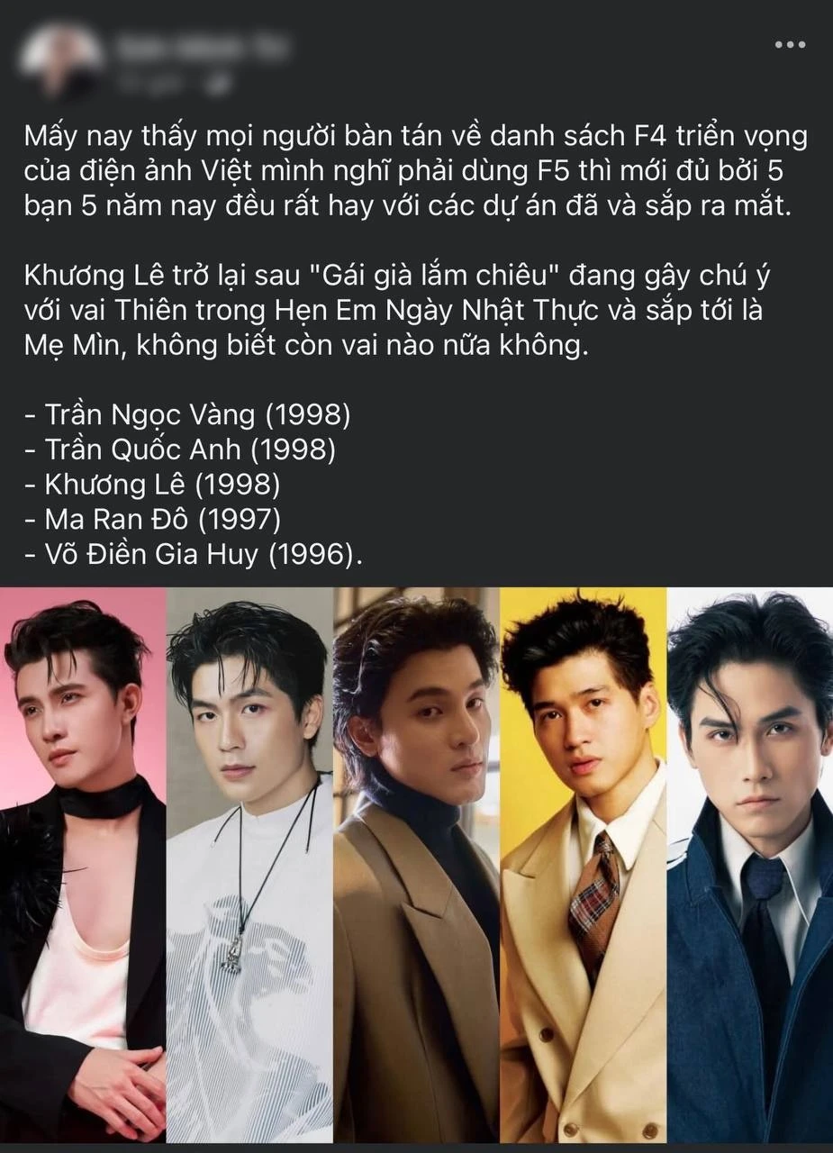 F5 Vườn Sao Băng Việt Nam gây tranh cãi