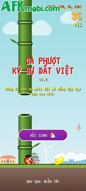 Gà Phượt - Ký Sự Đất Việt game casual với chất văn hóa Việt Nam