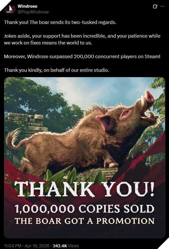 Game Cướp Biển Sinh Tồn Winrose Có Màn Ra Mắt Ấn Tượng