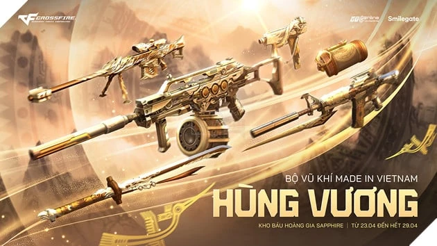 Game Thủ Crossfire Mừng Giỗ Tổ Với Kho Báu Hoàng Gia Sapphire Hùng Vương