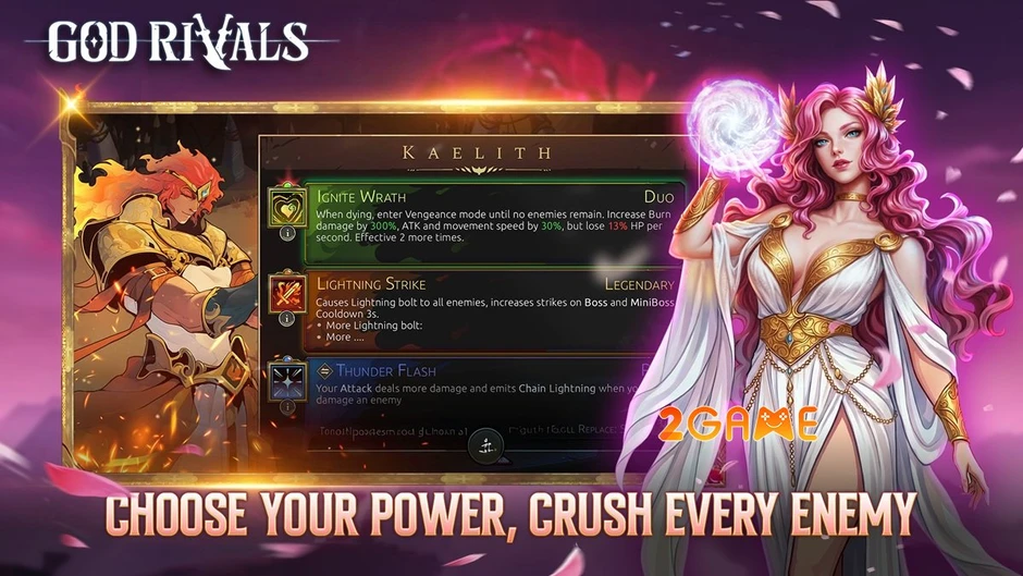 God Rivals: RPG Roguelike - Nơi những kẻ phàm trần thách thức thần linh