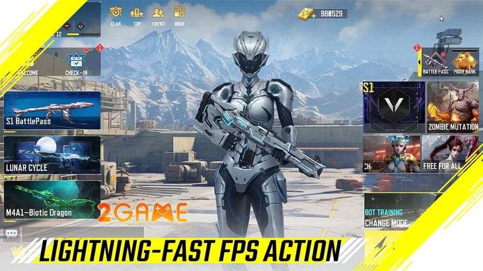 Gun God: 5v5 TDM Arena định nghĩa lại thể loại FPS Mobile