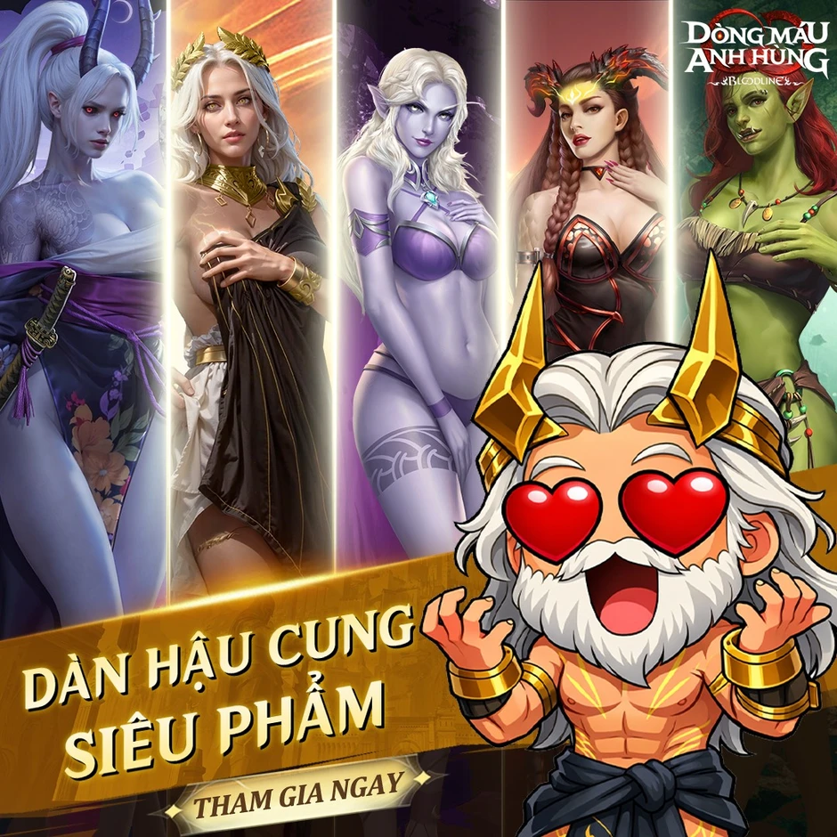 Gzone bắt tay GOAT Games đưa siêu phẩm Bloodline: Dòng Máu Anh Hùng về Việt Nam