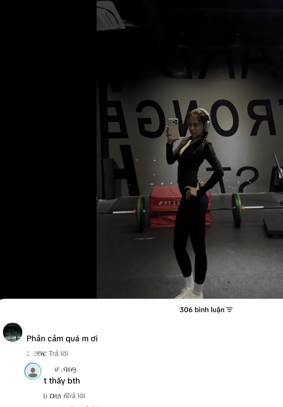 Hà Môi chẳng ngại "var", thể hiện thái độ khi bị mỉa mai "làm màu" ở phòng gym
