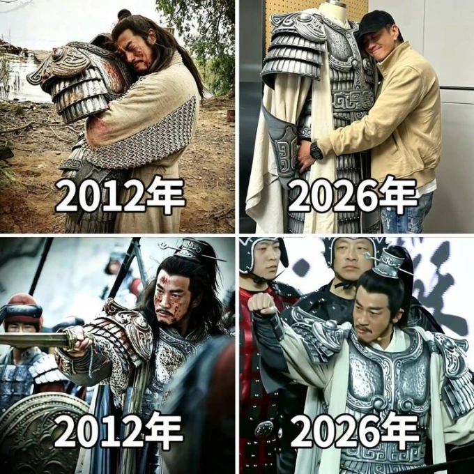 Hà Nhuận Đông hóa thân Tây Sở Bá Vương Hạng Vũ trên sân bóng, khí chất "vô đối" sau 14 năm