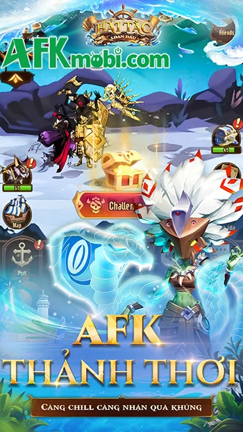 Hải Tặc Loạn Đấu: Idle AFK game đấu tướng chiến thuật màn dọc
