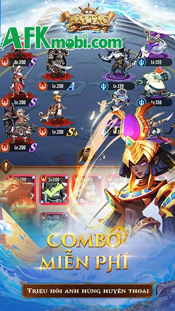 Hải Tặc Loạn Đấu: Idle AFK game đấu tướng chiến thuật màn dọc